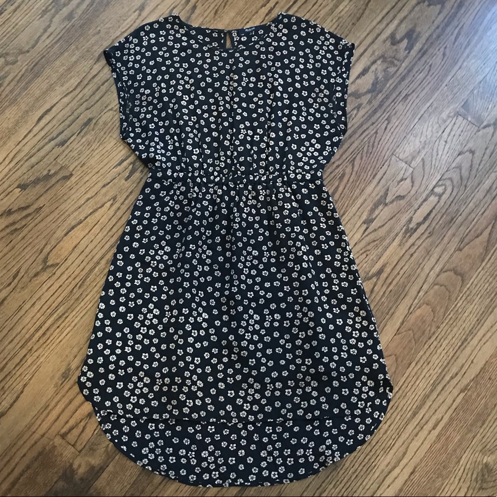SOLD Madewell Silk Floral Print Dress